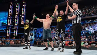 John Cena & The Mysterios vs Roman Reigns &