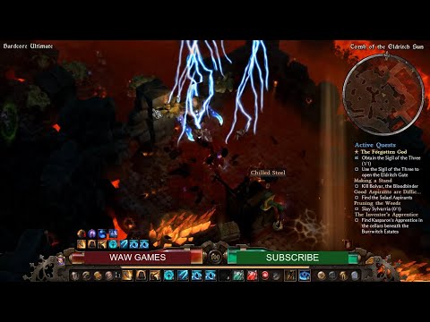 GRIM DAWN FORGOTTEN GODS use the Sigil of the Three to open the Eldritch Gate