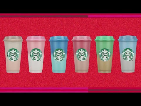Starbucks unveils holiday cups and tumblers for...