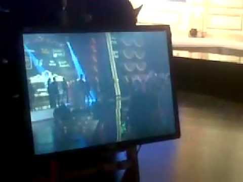 Back Escandaloso: susanos y equipo antes de salir al aire en Susana Giménez