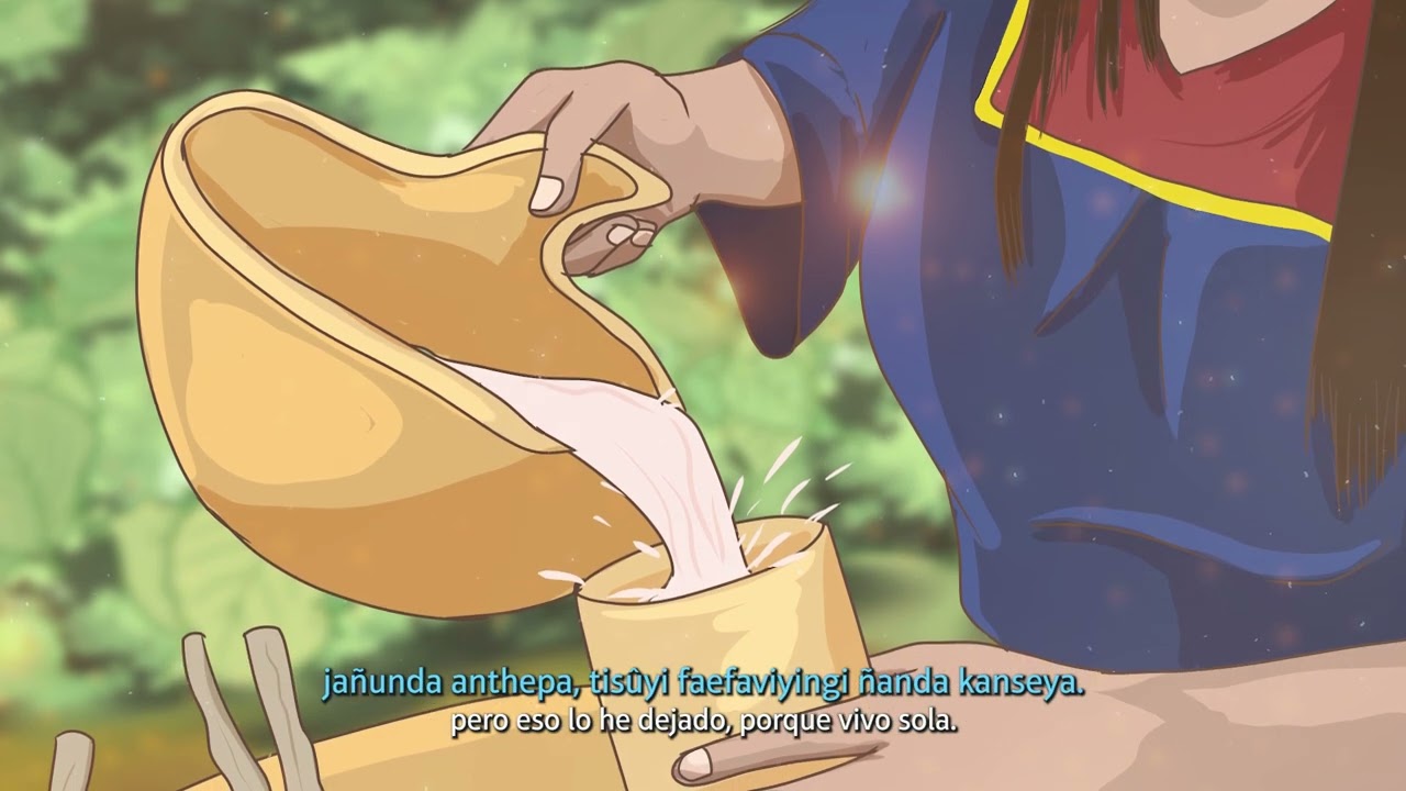 Preparación de la chicha