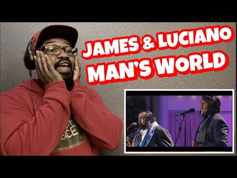 Luciano Pavarotti, James Brown - Man’s World | REACTION