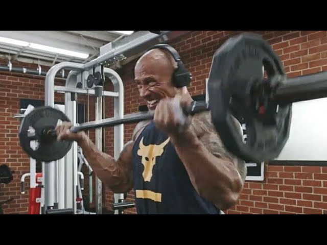 Тренировки ДУЭЙНА ДЖОНСОНА