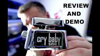 Video thumbnail for Crybaby Multi Wah Pedal Dunlop 535q Chrome  MOD DARI555 Sound Test Review and Demo by I gra gitara! - Dariusz Piątkowski