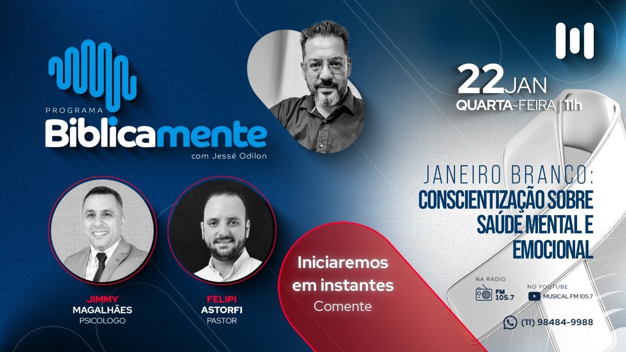 Janeiro Branco: Conscientização sobre saúde mental e emocional