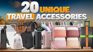 20 Unique Travel Accessories on Amazon That Will Change Your Trips!