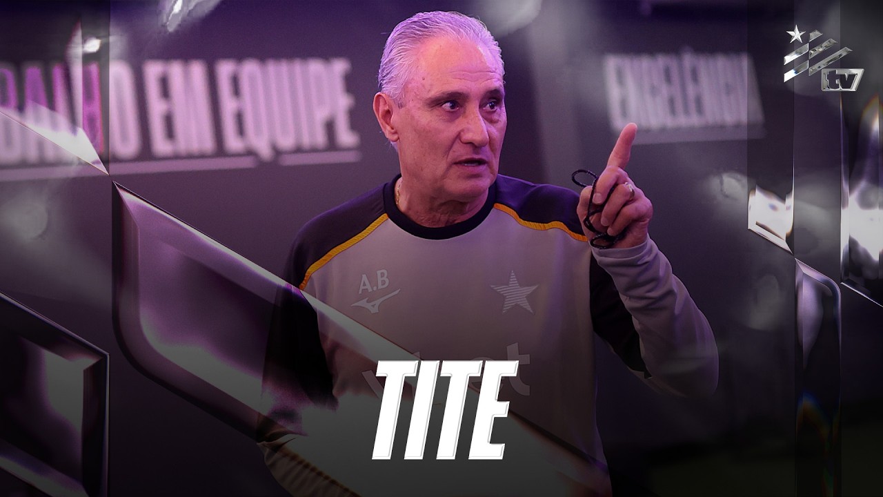 VÍDEO: Botafogo TV divulga imagens da chegada de Tite e do primeiro treino no CT Lonier