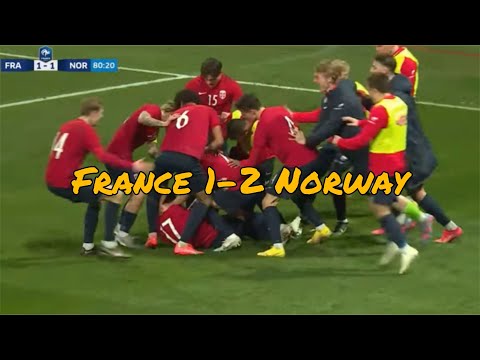 France vs Norway Highlights | U19 Euro Qualifiers 22/23 | 25.3.2023 | France 1-2 Norway