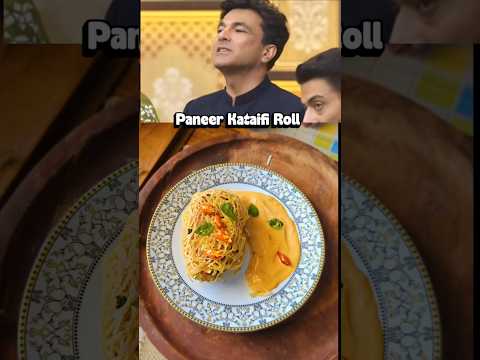 Masterchef inspired Crispy Paneer Kataifi Rolls