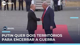 Putin quer Donetsk e Lugansk em troca de fim da guerra na Ucrânia | #SBTBrasil