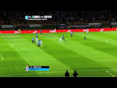 Gol de Rojas. Belgrano 0 Gimnasia 1.Fecha 14.Torneo Primera División 2015.FPT