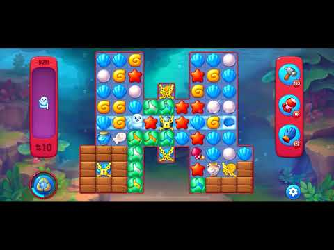 Fishdom Hard level 9211 no boosters フィッシュダム