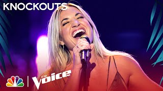 Morgan Myles&#39; Emotional Performance of &quot;What the World Needs Now Is Love&quot; | The Voice Knockouts 2022