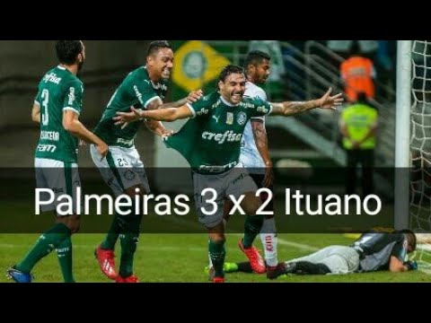 Palmeiras 3 x 2 Ituano - SHOW DE GOULART ! Melhores Momentos (COMPLETO) - Paulistão 2019