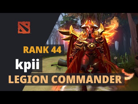 kpii (Rank 44) plays Legion Commander Dota 2 Full Game