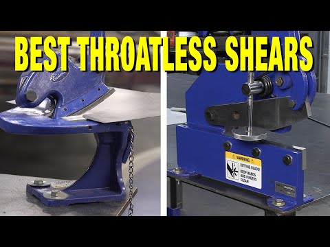How to Pick a Throatless Bench Top Metal Shear for Cutting Thick or Thin Metal - Eastwood