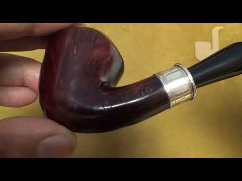 Pipa Dunhill Bruyere gruppo 5 - (5) con vera in argento (1991) - DHB84