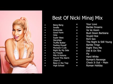 Best Of Nicki Minaj Mix Part 1