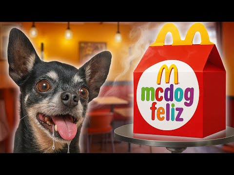 MC DOG FELIZ! RECRIAMOS O MC LANCHE FELIZ PARA NOSSOS CACHORROS!