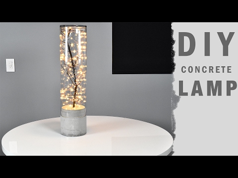 Lampe aus einer Glasvase - Recycling der besonderen Art