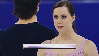 Tessa Virtue &amp; Scott Moir | Kiss While your lips are still red