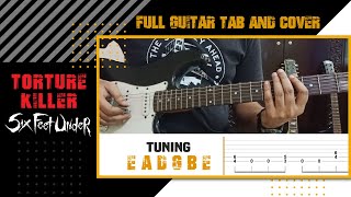 Six Feet Under- Torture Killer - Guitar Cover | Screen TAB