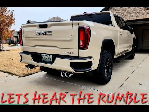 AWE 0FG DUAL CATBACK, BETTER THAN BORLA!! 6.2L GMC SIERRA