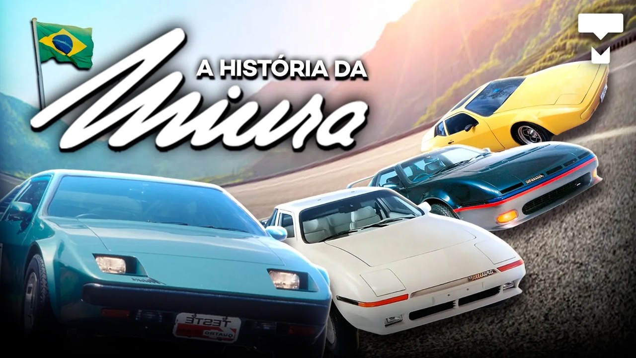 O CARRO FALANTE brasileiro! A história incrível da MIURA