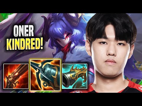 ONER DESTROYING WITH KINDRED! - T1 Oner Plays Kindred JUNGLE vs Kha'zix! | Season 2022