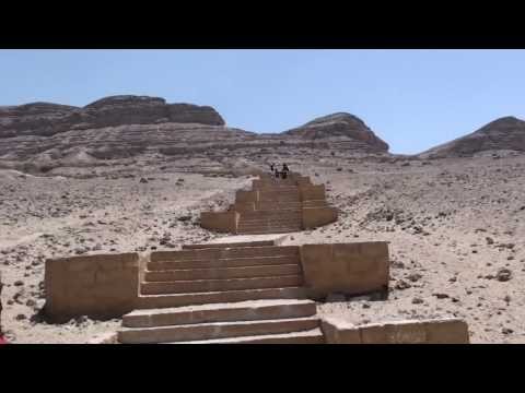 Walking the Staircase to Beni Hassan Tom