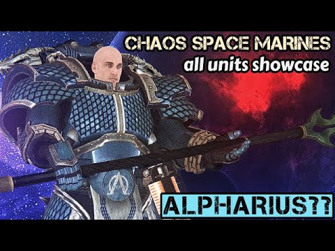 Unification Mod (New 6.9): Chaos Space Marines - All units showcase - WH40K: Dawn of War: Soulstorm
