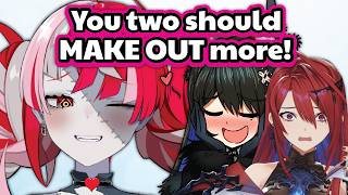 Ollie when Nerissa and Liz raid her stream at the same time : ..... [Hololive]