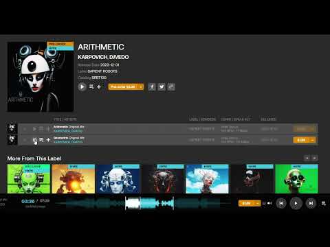 KARPOVICH,DJVEDO - Preliminary Release💥 Book on beatport now