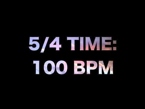 5/4 Time: 100 BPM
