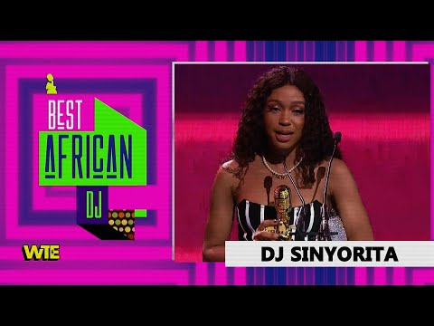 Dj Sinyorita Wins The "Best African DJ" | 2021 AFRIMA AWARDS | WTE