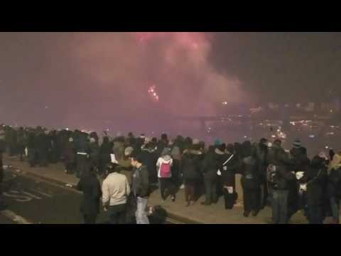 2016-2017 London New Year's Fireworks