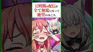 1日で2回の全ロスで泣くみこち〔さくらみこ／白上フブキ／ホロマイクラ／ホロライブ切り抜き／ホロライブ配信中／そこらた〕