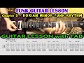 FUNK GUITAR LESSON TAB Minor Funk Rhythm Tutorial How To Play Chords Chapter 3