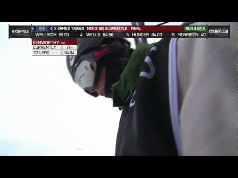 Gus Kenworthy - X Games Tignes - 3rd Place Run