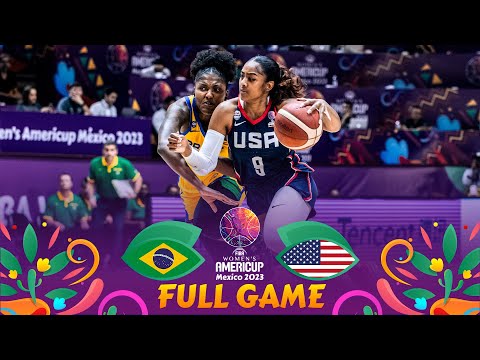 FINAL: Brazil v USA | Full Basketball Game | FIBA Women's AmeriCup 2023