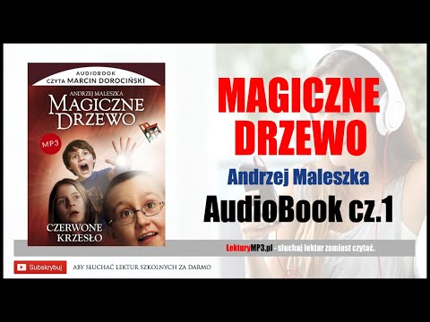 MAGICZNE DRZEWO. Audiobook MP3 - Czerwone Krzesło A. Maleszka (Lektura szkolna) 🎧