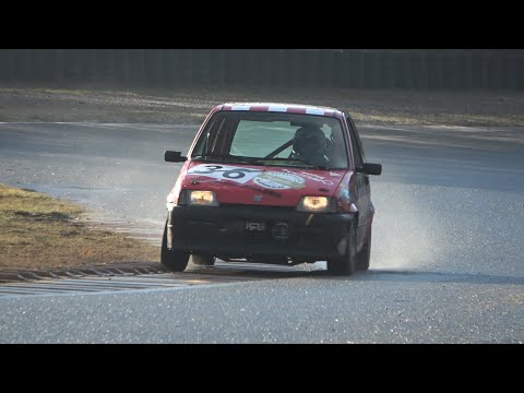 Sebastian Grabias, Fiat Cinquecento - VI SuperOES 2021 Tor Poznań - 15.01.2022