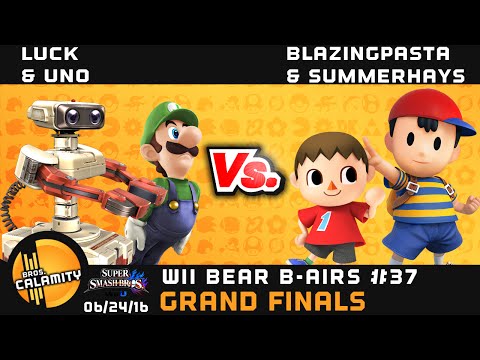 WBB #37 | [L] BlazingPasta & Summerhays vs [W] Luck & Uno - Grand Finals - Smash Wii U