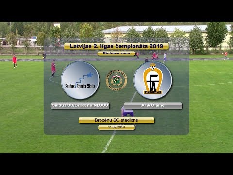 Saldus SS/Brocēnu NBJSS - AFA Olaine (Highlights)