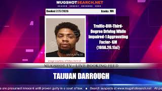 Mugshot TV - Live Arrest Booking Video Stream