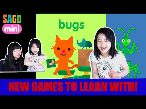 Newly Updated Sago Mini School bugs! Play new games about numbers and math with Ella and Mommy