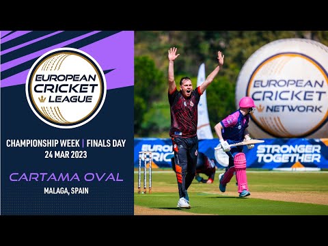 🔴 European Cricket League 2023 | Championship Week, Finals Day | Malaga, Spain | T10 Live Cricket