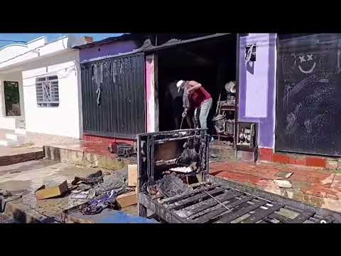 1NC3ND10 HOY EN EL BARRIO ANTONIO NARIÑO DE VILLA DEL ROSARIO.