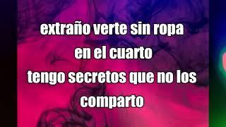 Secreto (Letra) - Bryant Myers Ft. Miky Woodz