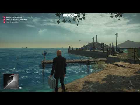 HITMAN 2 - New Feature - Cannon activated by gunshot